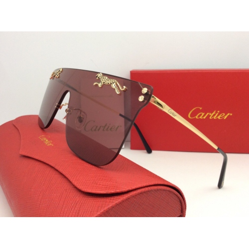 Cartier AAA Quality Sunglasses #410444 $52.00 USD, Wholesale Replica Cartier AAA Quality Sunglassess