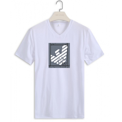 Armani T-Shirts Short Sleeved For Men #410985 $22.00 USD, Wholesale Replica Armani T-Shirts