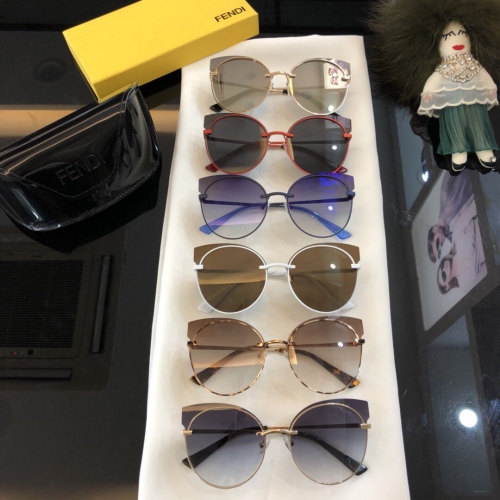 Replica Fendi AAA Quality Sunglasses #411875 $64.00 USD for Wholesale