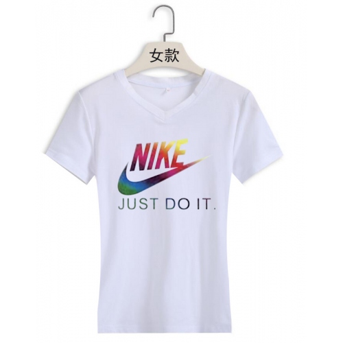 Nike T-Shirts Short Sleeved For Women #412402 $22.00 USD, Wholesale Replica Nike T-Shirts