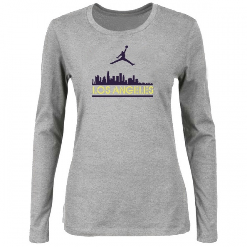 Jordan T-Shirts Long Sleeved For Women #414571 $24.80 USD, Wholesale Replica Jordan T-Shirts