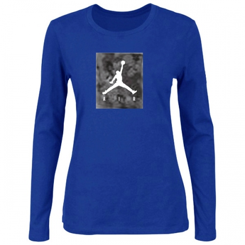 Jordan T-Shirts Long Sleeved For Women #414759 $24.80 USD, Wholesale Replica Jordan T-Shirts