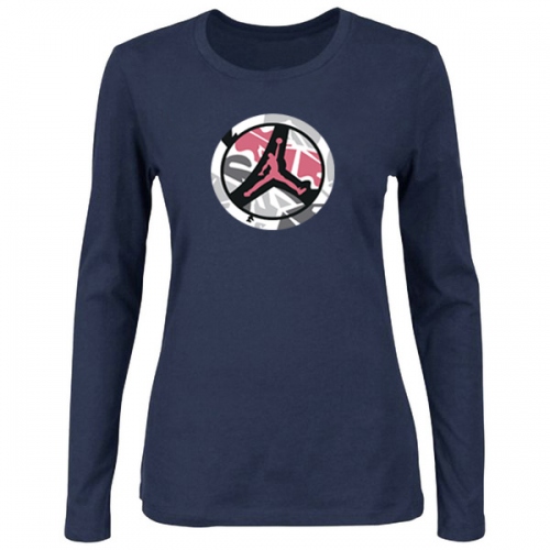 Jordan T-Shirts Long Sleeved For Women #414901 $24.80 USD, Wholesale Replica Jordan T-Shirts