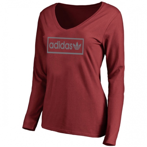 Adidas T-Shirts Long Sleeved For Women #415813 $24.80 USD, Wholesale Replica Adidas T-Shirts