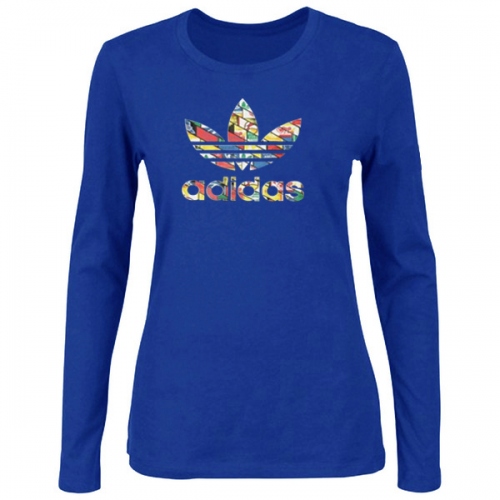 Adidas T-Shirts Long Sleeved For Women #415977 $24.80 USD, Wholesale Replica Adidas T-Shirts