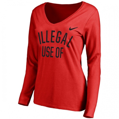 Nike T-Shirts Long Sleeved For Women #416049 $24.80 USD, Wholesale Replica Nike T-Shirts