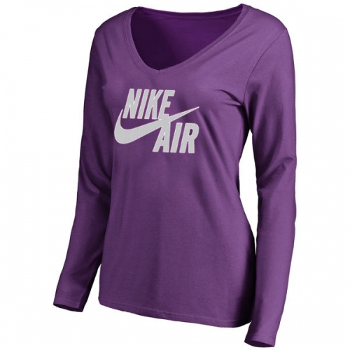 Nike T-Shirts Long Sleeved For Women #416097 $24.80 USD, Wholesale Replica Nike T-Shirts