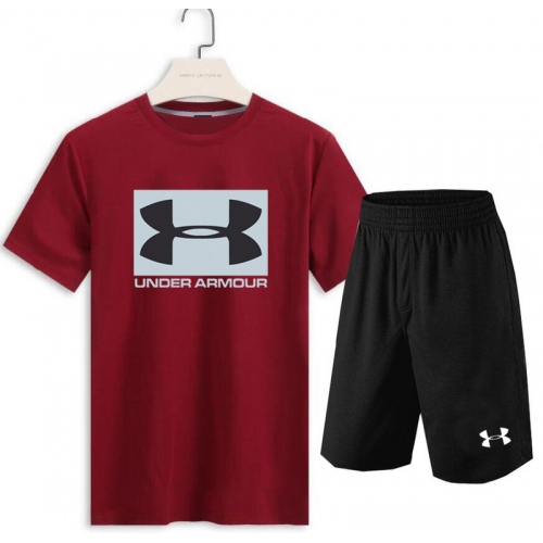 Under Armour Tracksuits Short Sleeved For Men #417342 $36.20 USD, Wholesale Replica Under Armour Tracksuits