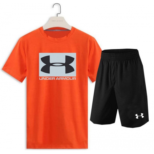 Under Armour Tracksuits Short Sleeved For Men #417345 $36.20 USD, Wholesale Replica Under Armour Tracksuits