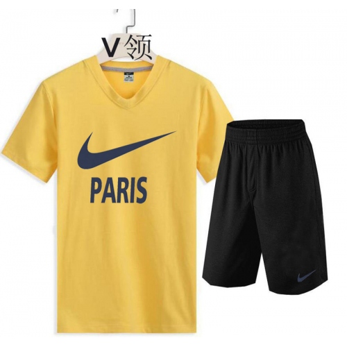 Nike Tracksuits Short Sleeved For Men #417457 $36.20 USD, Wholesale Replica Nike Tracksuits