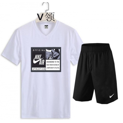 Nike Tracksuits Short Sleeved For Men #417687 $36.20 USD, Wholesale Replica Nike Tracksuits