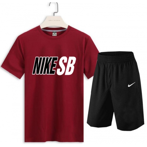 Nike Tracksuits Short Sleeved For Men #417795 $36.20 USD, Wholesale Replica Nike Tracksuits