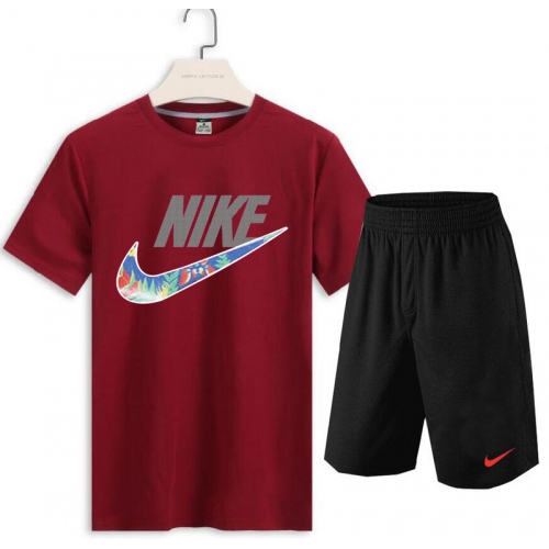 Nike Tracksuits Short Sleeved For Men #417799 $36.20 USD, Wholesale Replica Nike Tracksuits