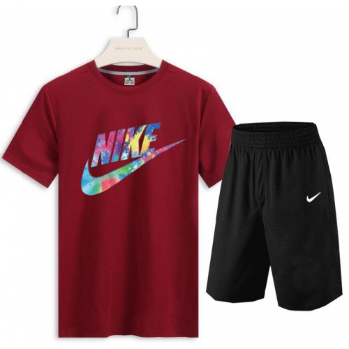 Nike Tracksuits Short Sleeved For Men #417800 $36.20 USD, Wholesale Replica Nike Tracksuits