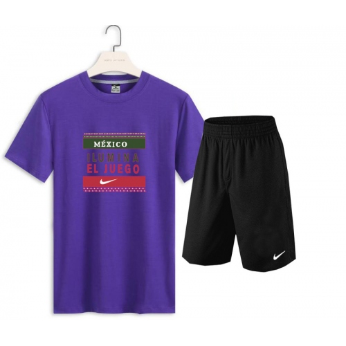 Nike Tracksuits Short Sleeved For Men #418208 $36.20 USD, Wholesale Replica Nike Tracksuits