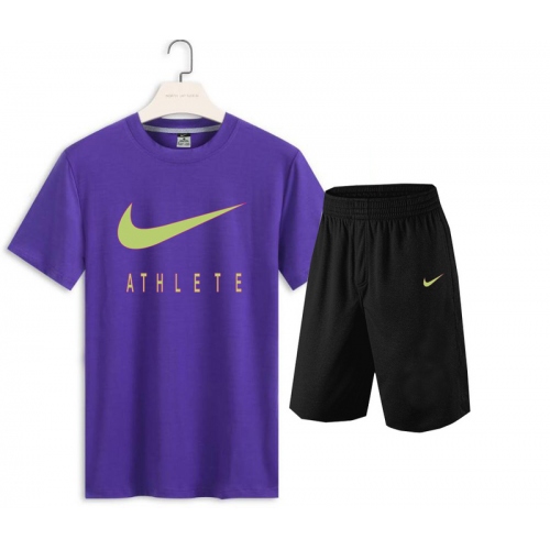 Nike Tracksuits Short Sleeved For Men #418210 $36.20 USD, Wholesale Replica Nike Tracksuits