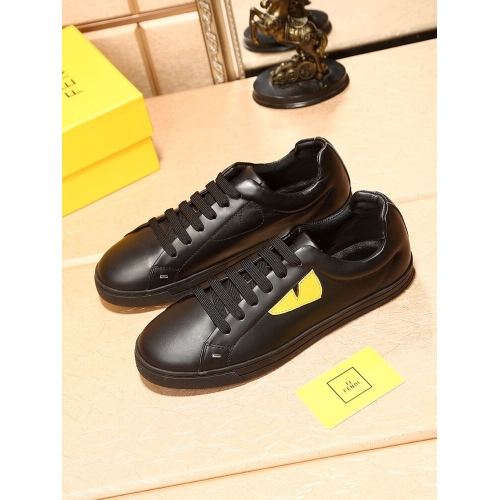 Replica Fendi Shoes For Men #419511 $80.00 USD for Wholesale