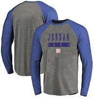 Jordan T-Shirts Long Sleeved For Men #413020