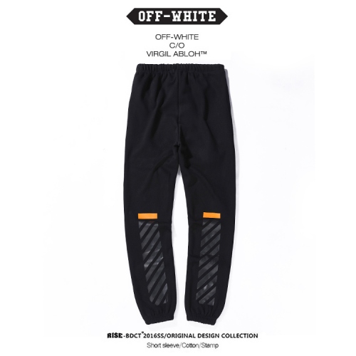 Replica Off-White Pants For Men #421017 $38.00 USD for Wholesale