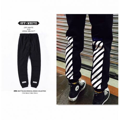Off-White Pants For Men #421019 $38.00 USD, Wholesale Replica Off-White Pants