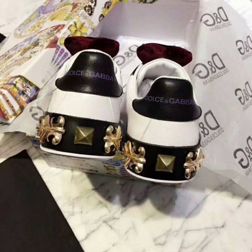 Replica Dolce&Gabbana D&G Shoes For Women #421391 $92.00 USD for Wholesale