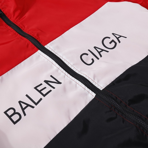 Replica Balenciaga Windbreaker Long Sleeved For Men #421466 $82.00 USD for Wholesale