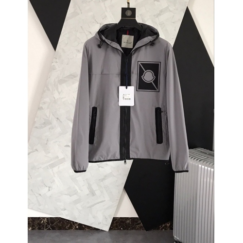 Moncler Windbreaker Long Sleeved For Men #421475 $82.00 USD, Wholesale Replica Moncler Jackets
