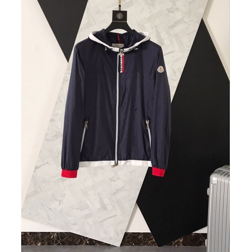 Moncler Windbreaker Long Sleeved For Men #421477 $82.00 USD, Wholesale Replica Moncler Jackets