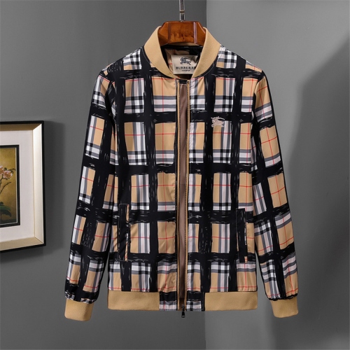 Burberry Jackets Long Sleeved For Men #422077 $58.00 USD, Wholesale Replica Burberry Jackets