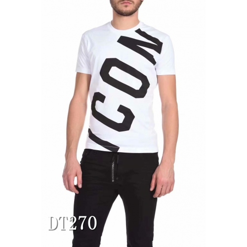 Replica Dsquared T-Shirts Short Sleeved For Men #422791 $26.50 USD for Wholesale