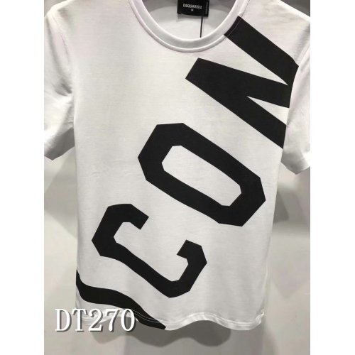 Replica Dsquared T-Shirts Short Sleeved For Men #422791 $26.50 USD for Wholesale