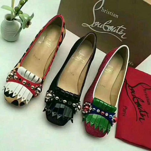 Replica Christian Louboutin CL High-heeled Shoes For Women #423726 $85.00 USD for Wholesale