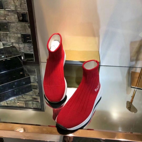 Replica Balenciaga High Tops Shoes For Women #423962 $68.00 USD for Wholesale
