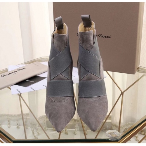 Replica Gianvito Rossi Boots For Women #424202 $105.00 USD for Wholesale