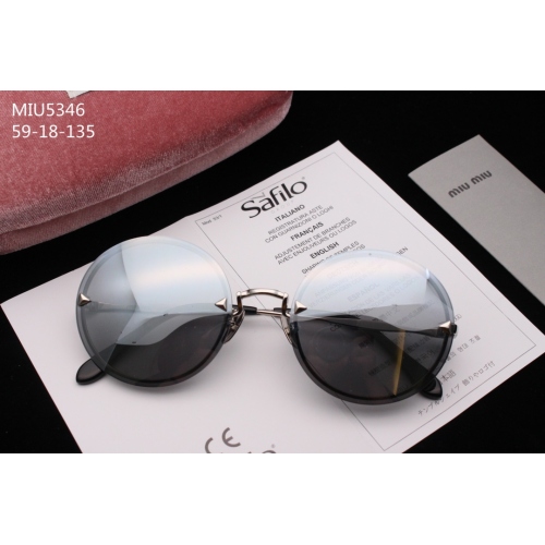 MIU MIU AAA Quality Sunglasses #424735 $48.00 USD, Wholesale Replica MIU MIU AAA Sunglasses