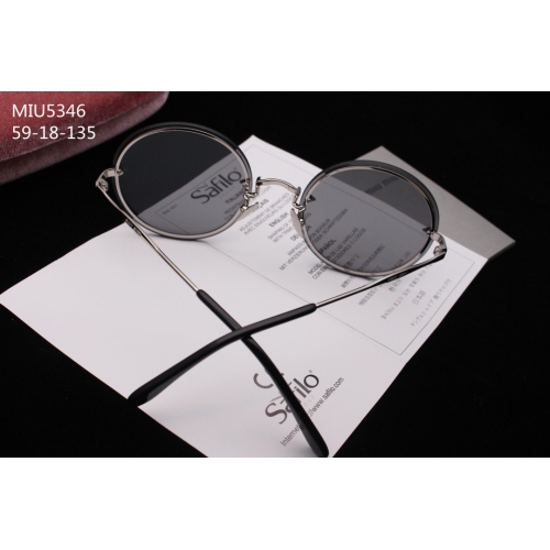 Replica MIU MIU AAA Quality Sunglasses #424735 $48.00 USD for Wholesale