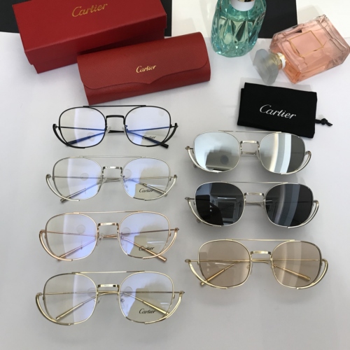 Replica Cartier Quality A Sunglasses #425300 $40.00 USD for Wholesale
