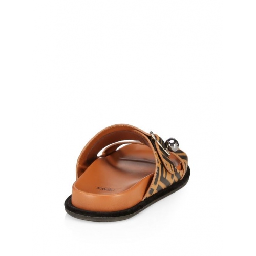 Replica Fendi Slippers For Men #426672 $72.00 USD for Wholesale