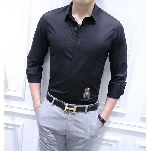Dolce & Gabbana Shirts Long Sleeved For Men #428491