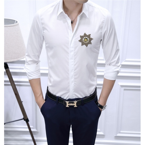 Dolce & Gabbana Shirts Long Sleeved For Men #428501