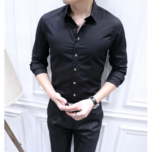 Replica Armani Shirts Long Sleeved For Men #428544 $86.50 USD for Wholesale