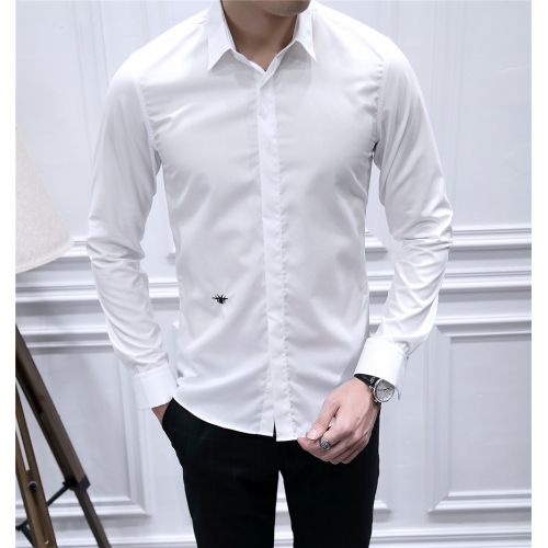Christan Dior Shirts Long Sleeved For Men #428613