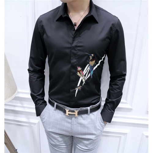 Dolce & Gabbana Shirts Long Sleeved For Men #428623