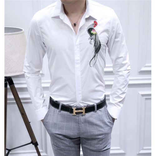Dolce & Gabbana Shirts Long Sleeved For Men #428646