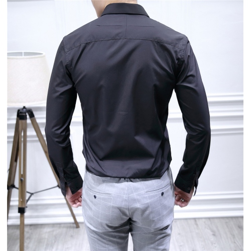 Replica Givenchy shirts Long Sleeved For Men #428670 $86.50 USD for Wholesale