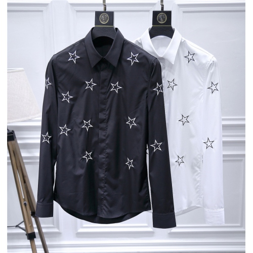 Replica Givenchy shirts Long Sleeved For Men #428671 $86.50 USD for Wholesale