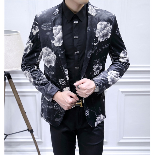 Replica Armani Suits Long Sleeved For Men #428696 $106.00 USD for Wholesale