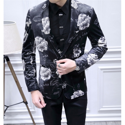 Replica Armani Suits Long Sleeved For Men #428696 $106.00 USD for Wholesale