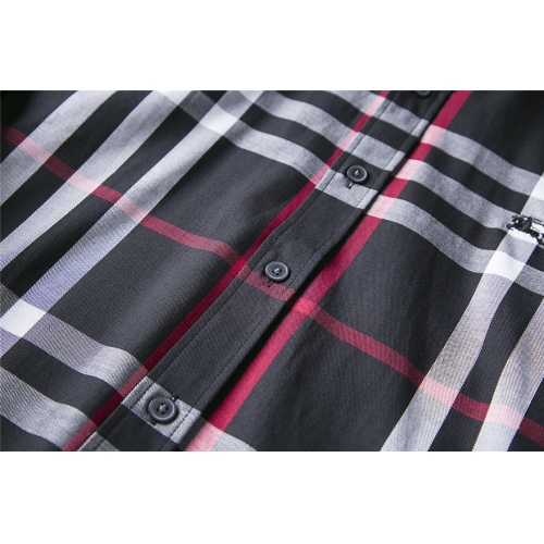 Replica Burberry Shirts Long Sleeved For Men #428743 $38.00 USD for Wholesale