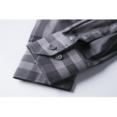Replica Burberry Shirts Long Sleeved For Men #428748 $38.00 USD for Wholesale